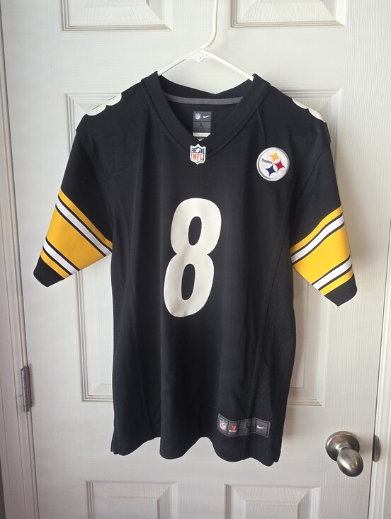 Nike Other - NWT Nike NFL Pittsburgh Steelers Kenny Pickett Jersey Black On Field Men's SZL
